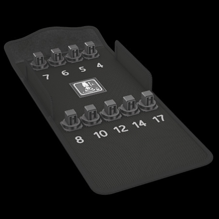 WERA/维拉 Textile Box 8740 C Hex HF 9tlg工具包 05136451001