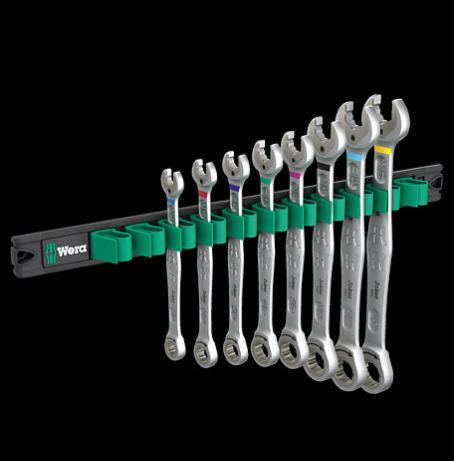 WERA/维拉 两用棘轮扳手组套9632 Magnetic rail 6000 Joker Imperial 1 05020016001