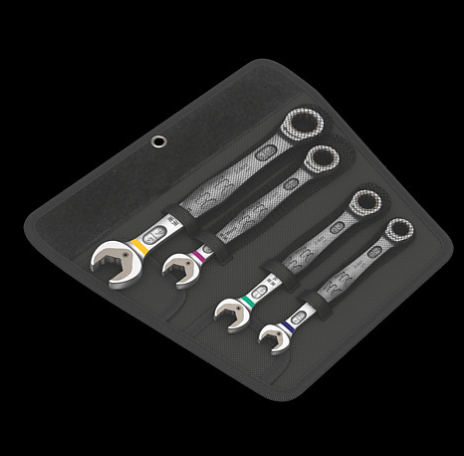 WERA/维拉 Joker Set inch 4tlg 棘轮两用扳手英制4件套（2016） 05073295001