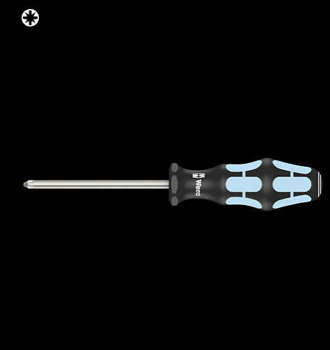 WERA/维拉 3355 PZ 不锈钢螺丝刀 PZ 0x60 05032030001