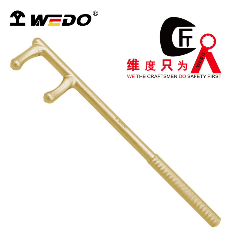 WEDO/维度 防爆防滑轧花F扳手 AL174B-100