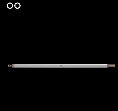 WERA/维拉 84 双头刀杆 6x6x175 05002946001