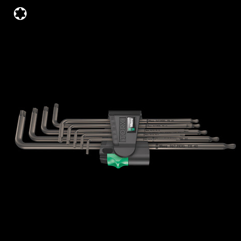 WERA/维拉 967/9 TX XL 1L扳手组套967 XL 05024460001