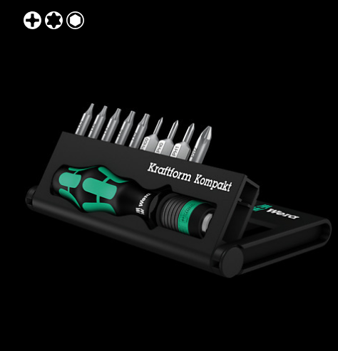 WERA/维拉 组合螺丝刀组套813 R 05135942001