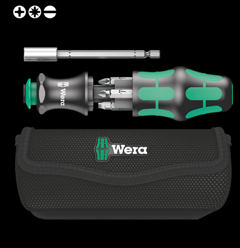 WERA/维拉 KK 28 螺丝刀（带披头） 05134491001