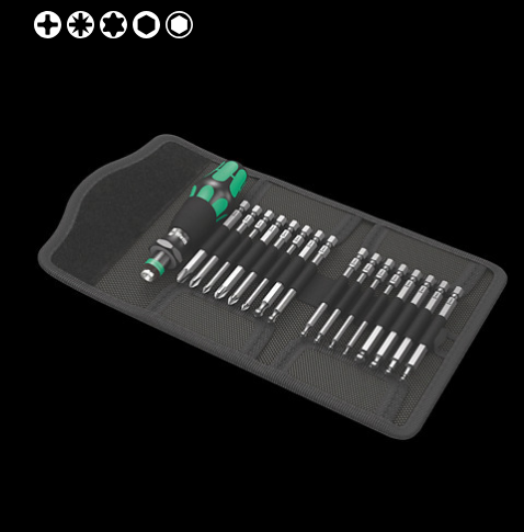 WERA/维拉 KK 60 KK 组合螺丝刀组套 05059294001