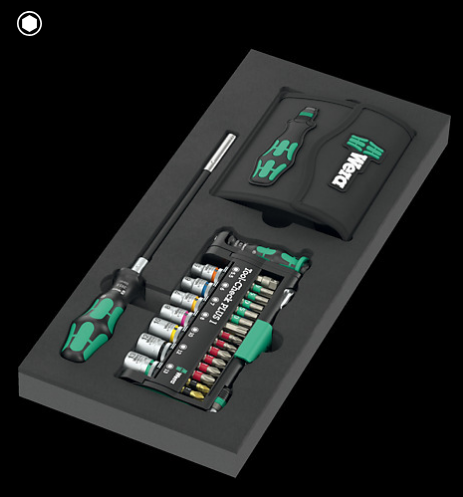 WERA/维拉 用于工具车的托盘组套9750 Foam  KK and Tool-Check PLUS set 1 05150150001