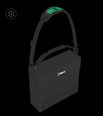 WERA/维拉 wera 2go 2 工具箱 05004351001