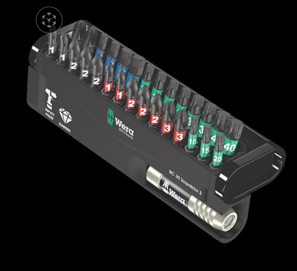 WERA/维拉 Bit-Check 30件冲击批头组套 2 05057697001