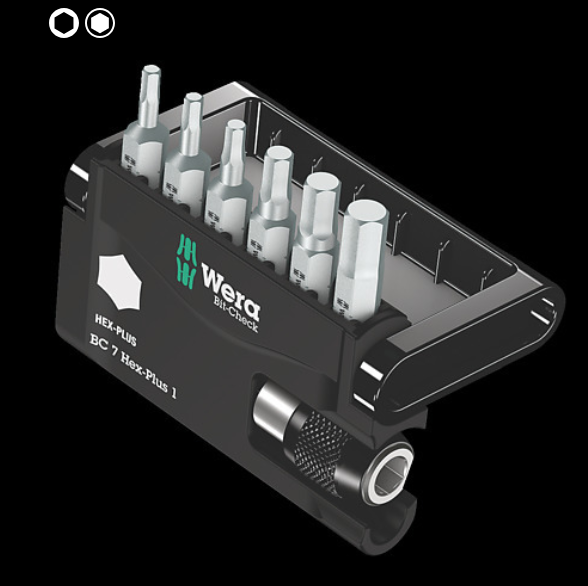 WERA/维拉 8040-6 Hex-Plus 批头套装 05056168001