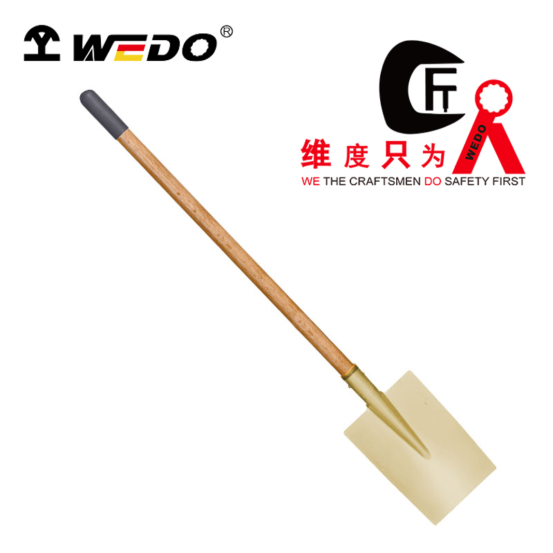 WEDO/维度 防爆（防滑胶把）平裤锁箍掘锹 AL2034-1002