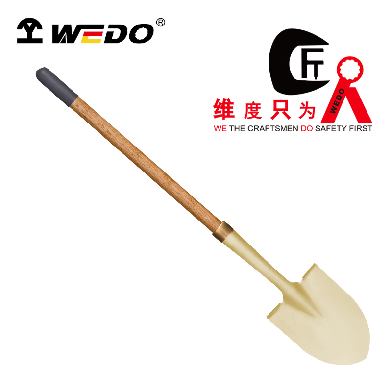 WEDO/维度 防爆（防滑胶把）直颈长裤锁箍小尖锹 AL2025-1002