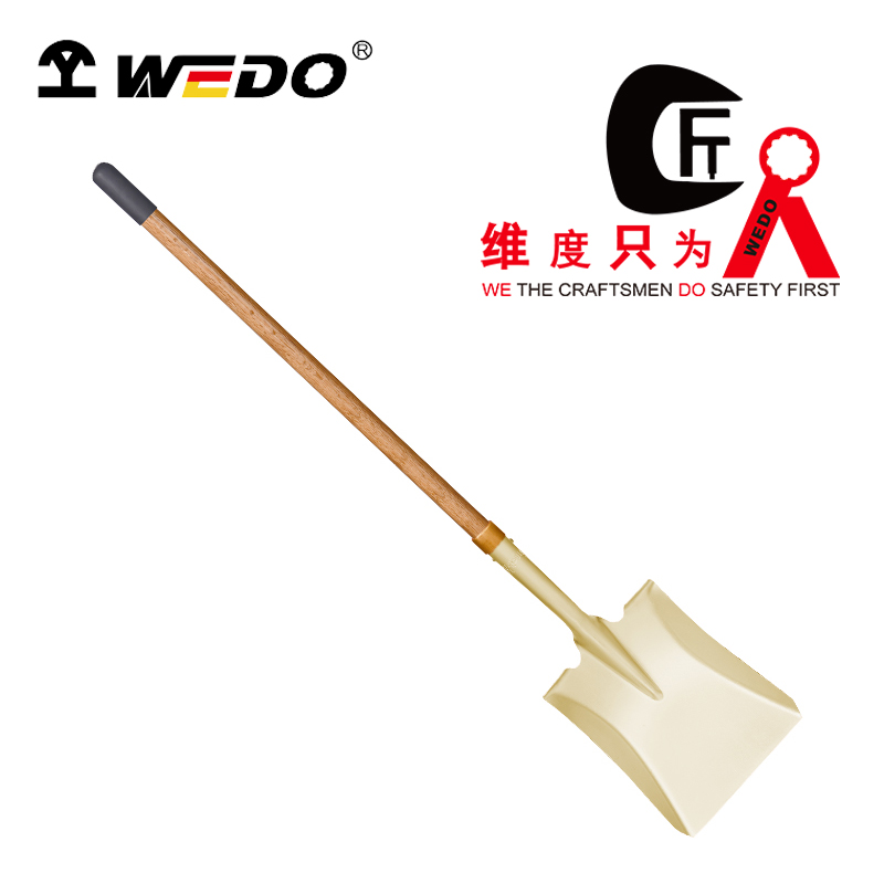 WEDO/维度 防爆（防滑胶把）弯颈长裤锁箍方锹 AL1995-1002