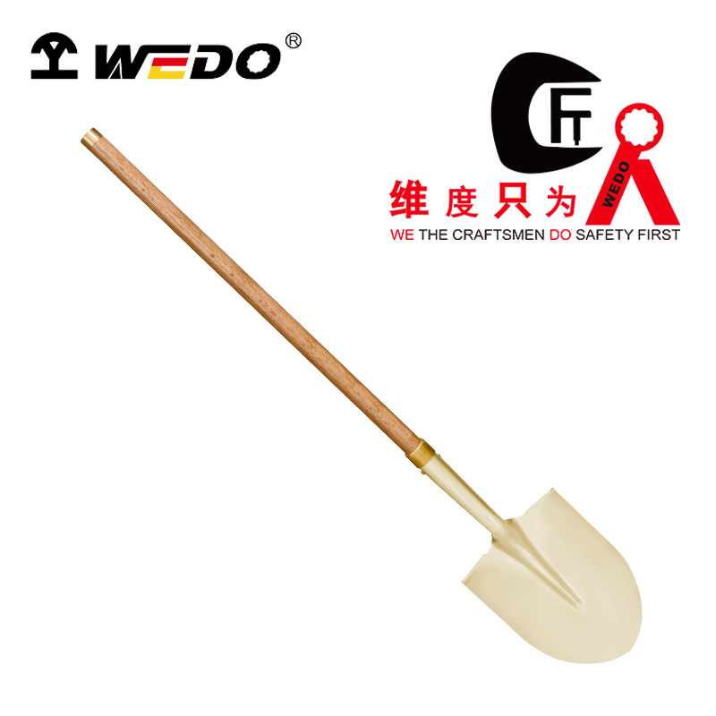 WEDO/维度 防爆（铜箍）弯颈长裤锁箍尖锹 AL2017-1002