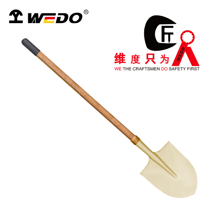 WEDO/维度 防爆（防滑胶把）平裤锁箍尖锹 AL2012-1002
