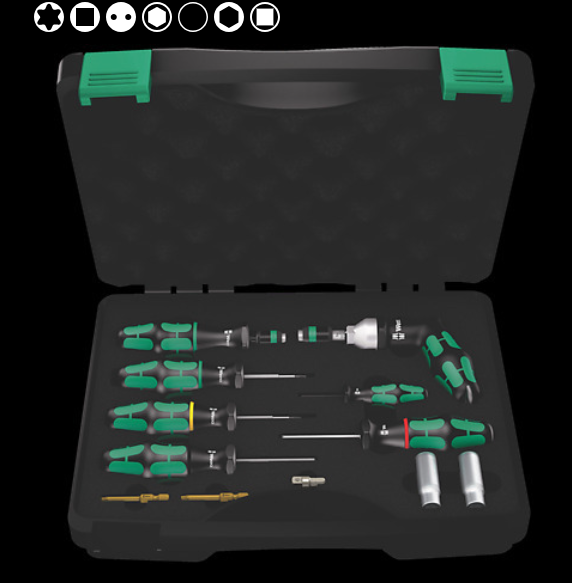 WERA/维拉 7443/12 用于安装胎压监测系统 05074746001