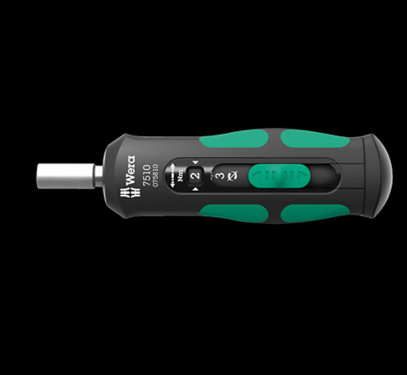WERA/维拉 扭矩螺丝刀7510 Kraftform Safe-Torque Speed 1-3 Nm 05075810001