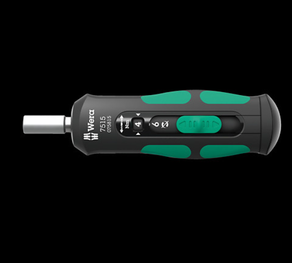 WERA/维拉 扭矩螺丝刀7515 Kraftform Safe-Torque Speed 2-6 Nm 05075815001