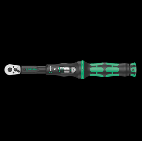 WERA/维拉 Click-Torque A6扭矩扳手2,5-25 Nm 05075605001