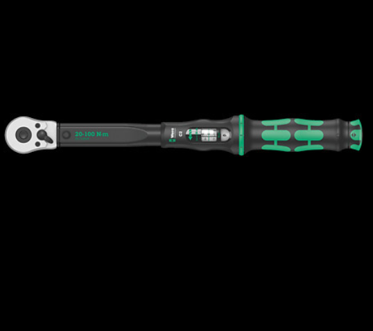 WERA/维拉 Click-Torque C2扭矩扳手20-100 Nm 05075621001