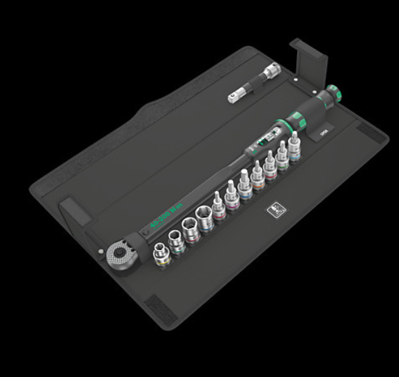 WERA/维拉 Click-Torque C3 扭矩扳手组套 1 05075680001