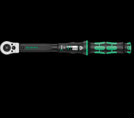 WERA/维拉 Click-Torque C 2 r/l, 扭矩扳手, 20 - 100 Nm 05075625001
