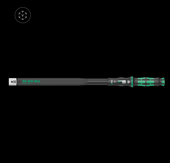 WERA/维拉 0扭矩扳手80-400 Nm, 14x18mm 05075656001