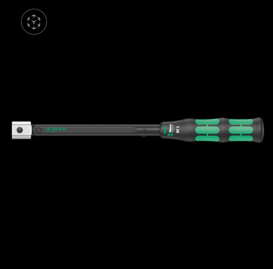 WERA/维拉 Click-Torque XP3 扭矩扳手 15 Nm 05075672001