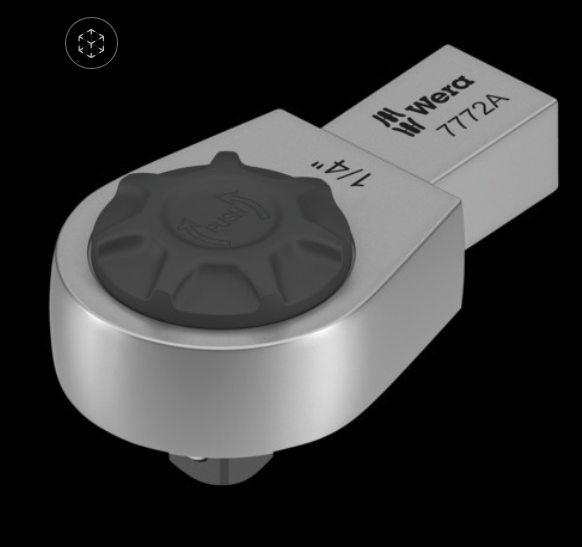 WERA/维拉 7772 A 9x12mm Ratsche 1/4