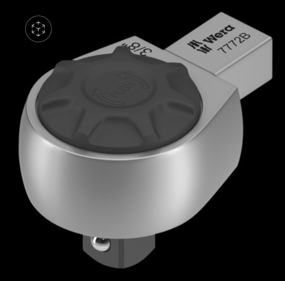 WERA/维拉 7772 B 9x12mm Ratsche 3/8