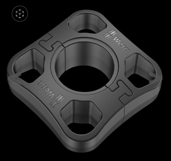 WERA/维拉 7762 CT-防护套柄 M3 05078709001