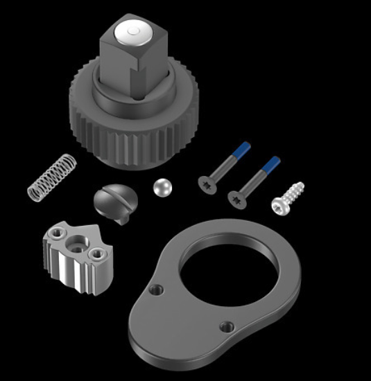 WERA/维拉 维修备件C2 / C3 Push ratchet repair kit 05547614001