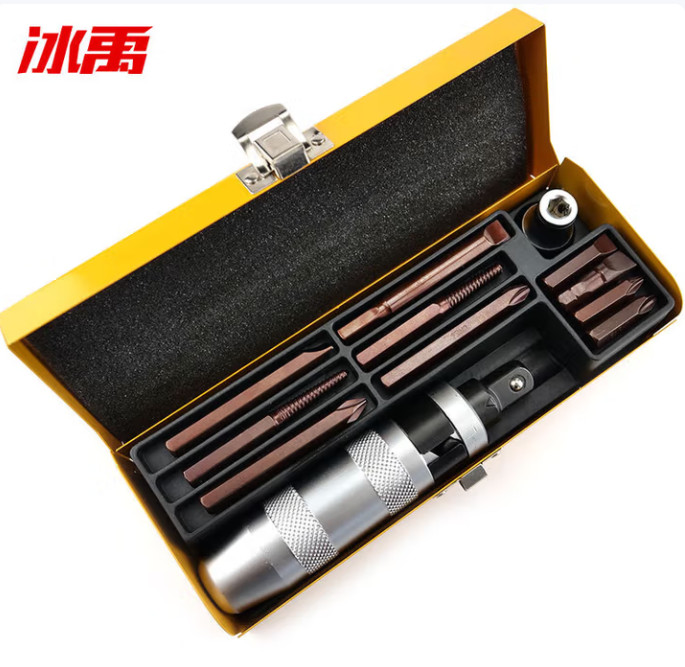 冰禹 断螺丝取出器 BJ-934 S2(12件套）