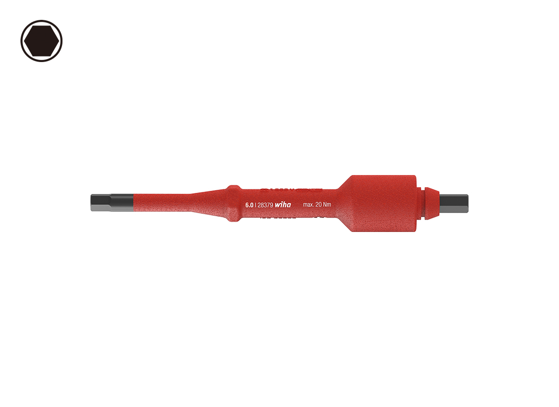 WIHA/威汉 内六角起子杆电工绝缘T柄适用 38921