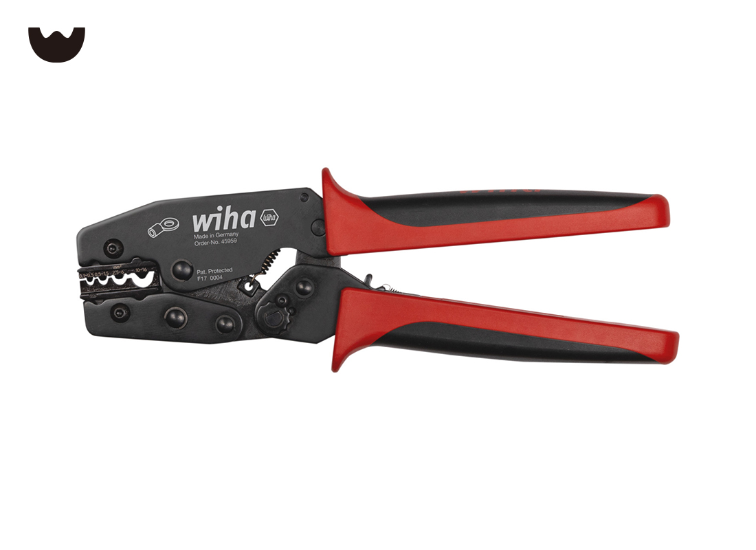 WIHA/威汉 压线钳圆形端子点压式 45959