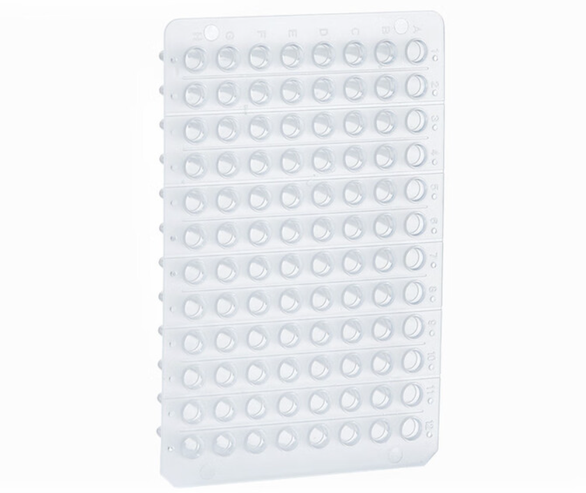 BKMAMLAB/比克曼生物0.1mLPCR板无裙边(透明)（经济款）110404026