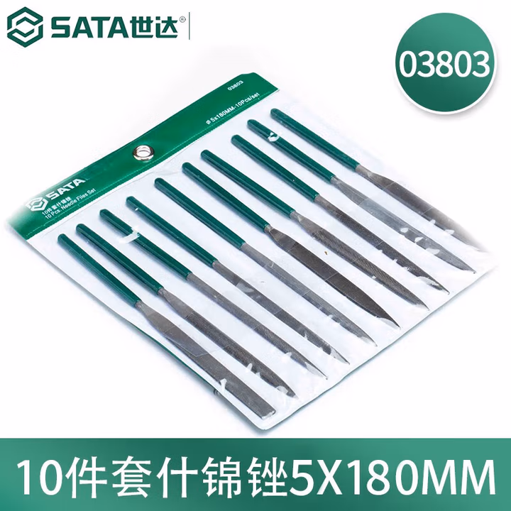 SATA/世达10件套什锦锉5x180MM03803