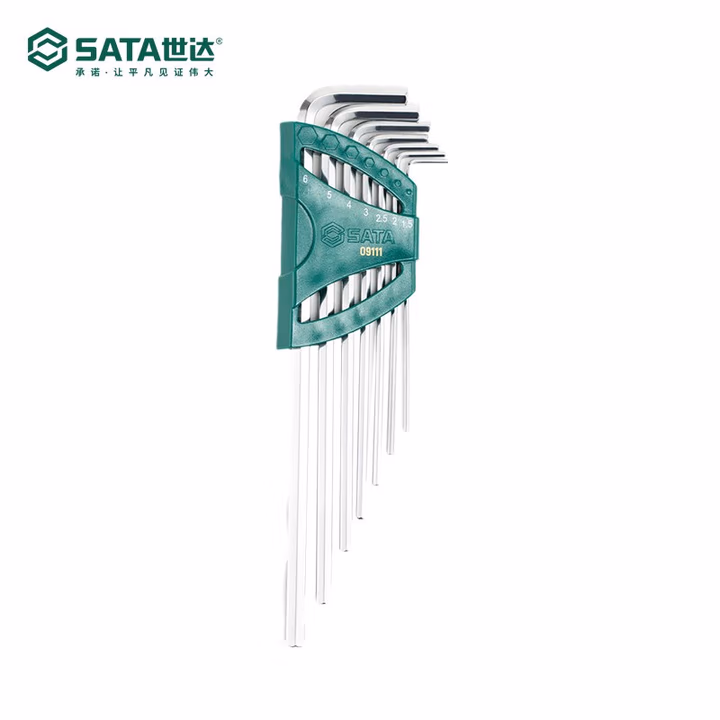 SATA/世达7件特长内六角扳手组套09111