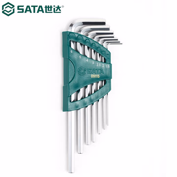 SATA/世达7件加长内六角扳手组套09115