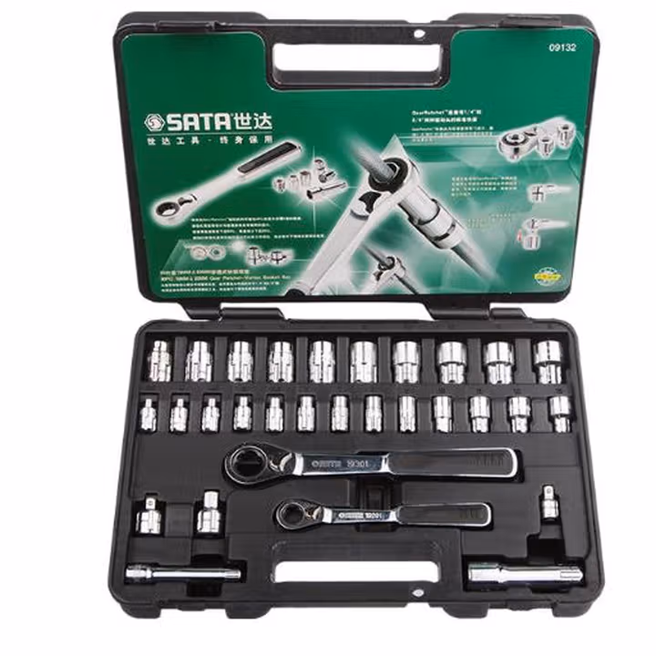 SATA/世达30件13x20MM系列穿透式套筒组套09132