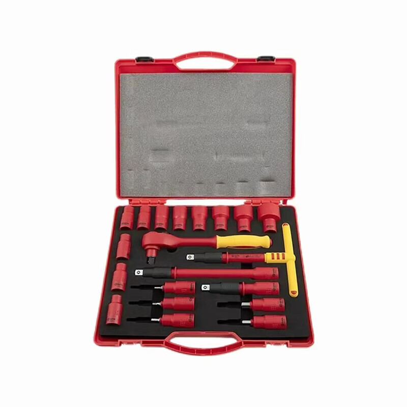 SATA/世达20件12.5MM系列VDE绝缘套筒组套09267