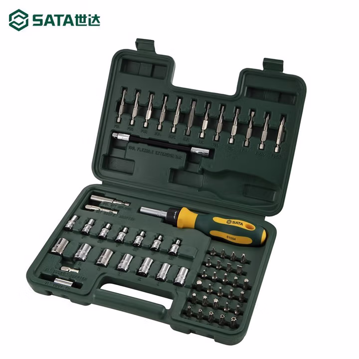 SATA/世达60件6.3MM系列套筒及旋具头组套09324
