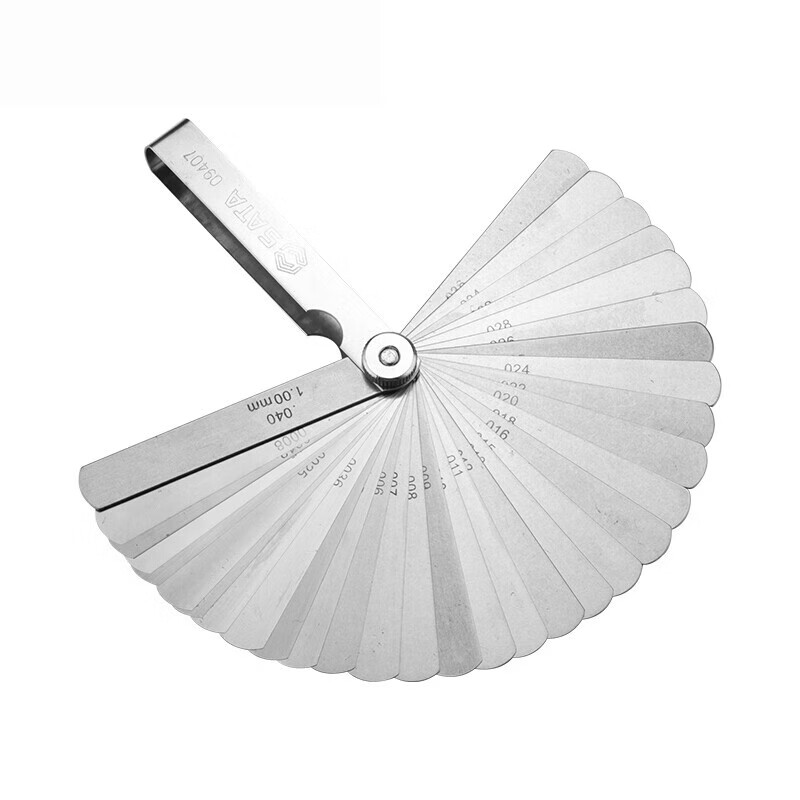 SATA/世达32件套公英制塞尺0.02-1.00MM09407