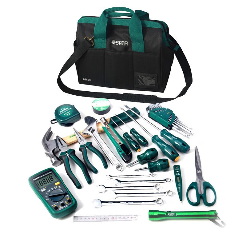 SATA/世达32件便携式安装维修组套09556