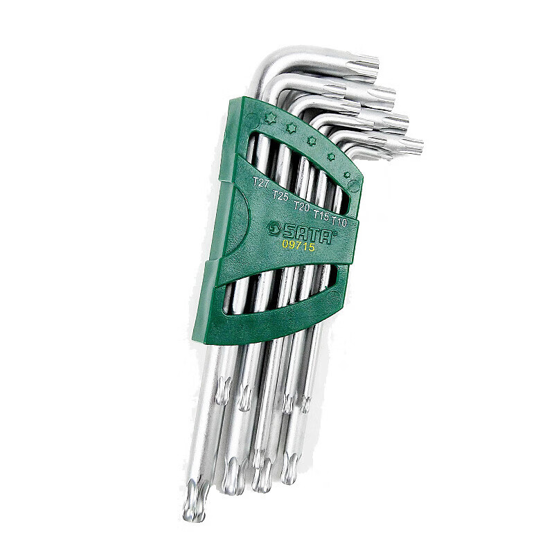 SATA/世达9件加长球头花形扳手组套09715