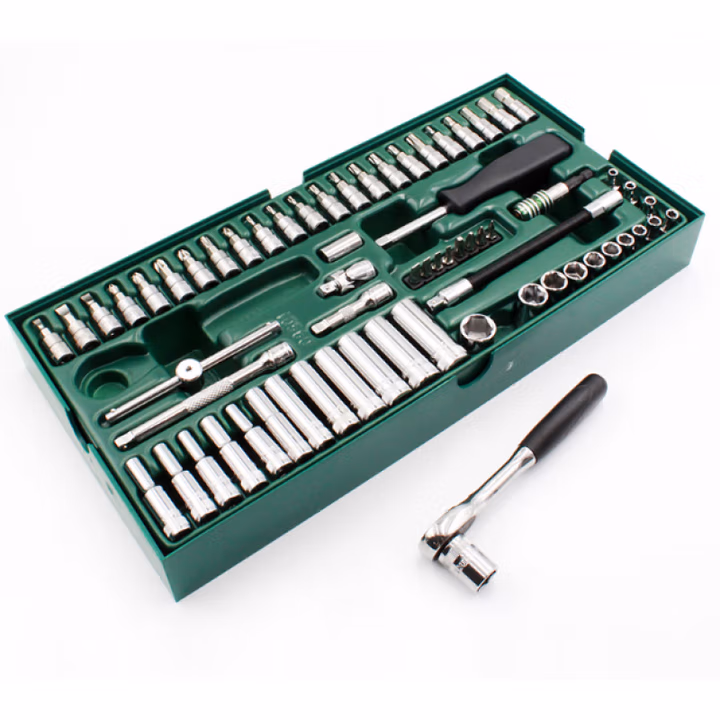 SATA/世达66件6.3MM系列套筒组套09901