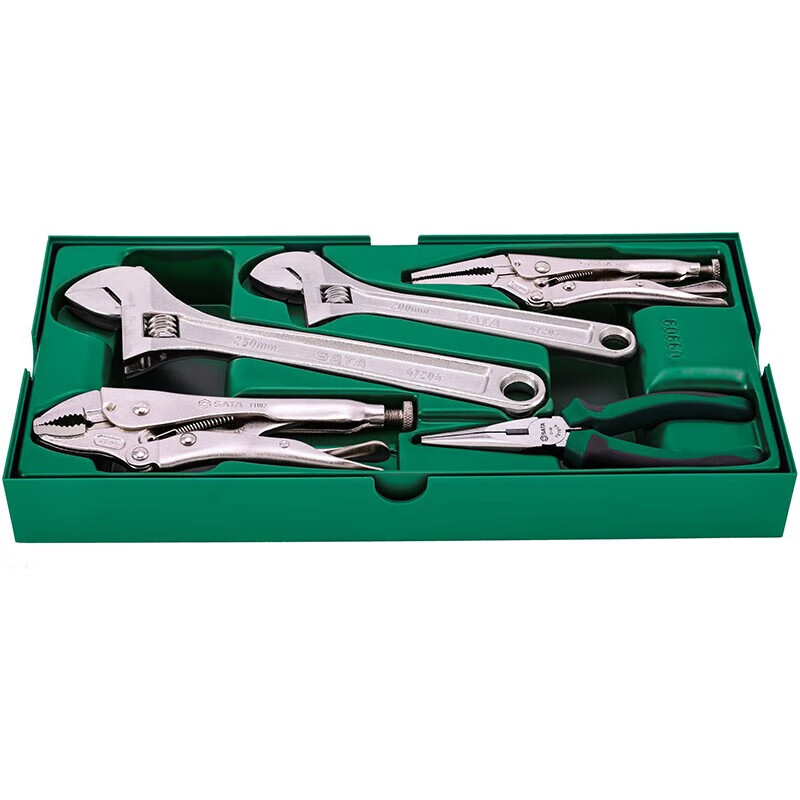 SATA/世达5件活动扳手及钳子组套09909*