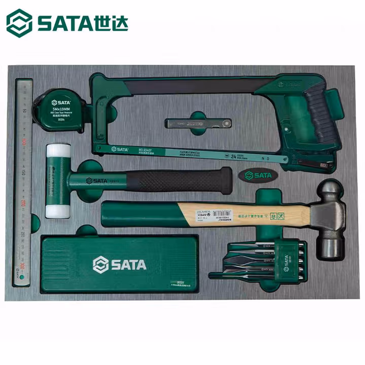 SATA/世达176件工业生产维修综合组套（含5抽屉工具车）09951