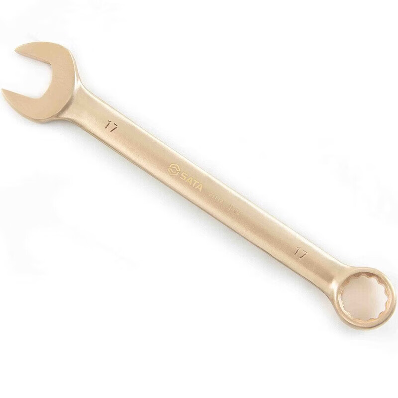 SATA/世达铍青铜防爆两用扳手17MM31112