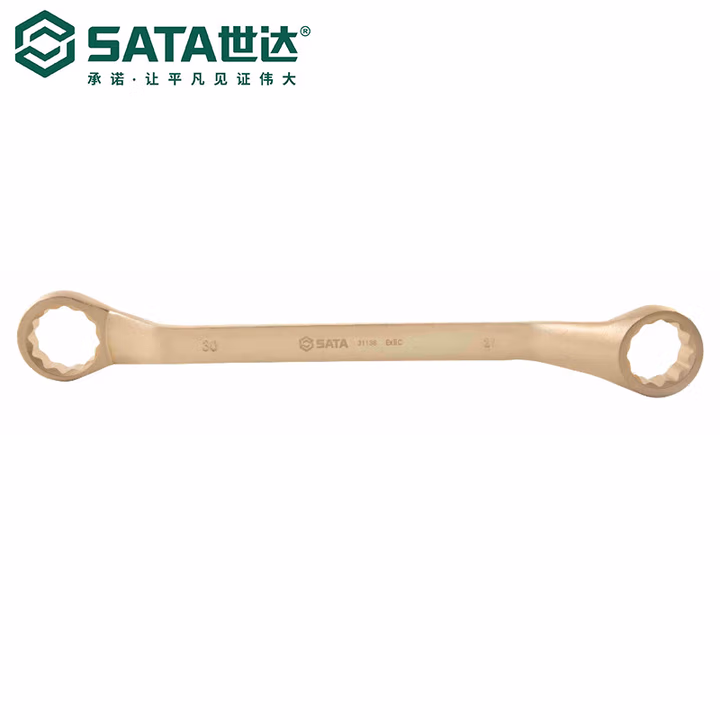 SATA/世达铍青铜防爆双梅花扳手22×24MM31134